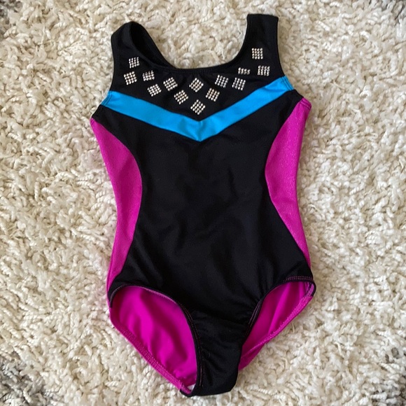 Danskin Other - Danskin Leotard Gymnastics Dance Girl Size 4/5